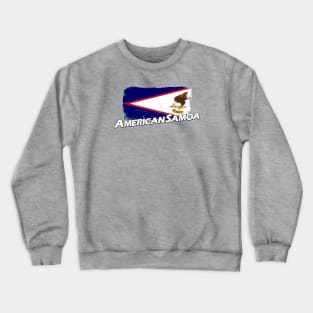 American Samoa flag Crewneck Sweatshirt